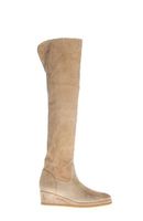 Italian suede luxury boots Michele Negri Gr 38