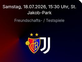 8 TICKETS BASEL - JUVENTUS IN DER MUTTENZKURVE ZU VERKAUFEN 