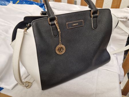 DKNY Tasche schwarz/weiss