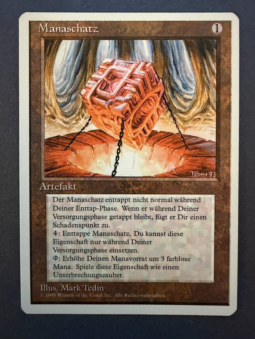 Magic The Gathering Sammelbilder & Trading cards: Manaschatz // Mana Vault // 4th Edition // Magic – Gebraucht aus Binz von Tempelritter
