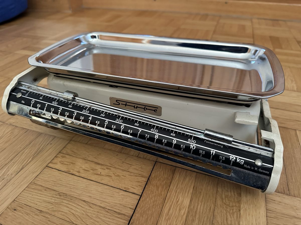 Waagen und Gewichte: Vintage Waage von Stube – Gebraucht aus Thun von Bg54 2