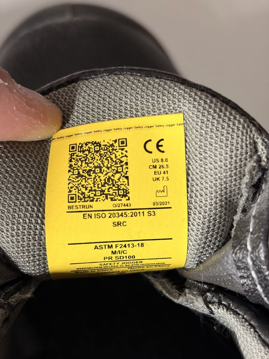 Scarpe da uomo: Sicherheitsschuhe Safety Jogger Grösse 41 S3 SRC – Usato da Windisch venduto da Darikin 4
