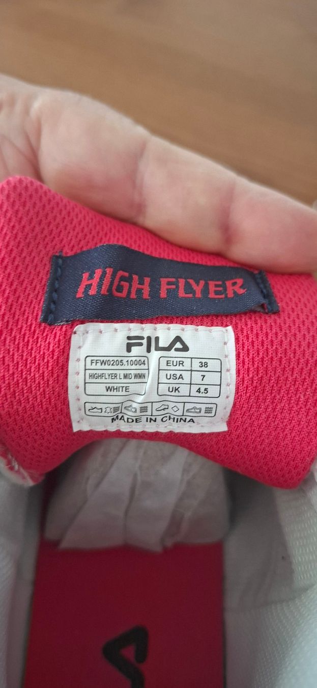 Fila Scarpe da donna: FILA MID HIGH SNEAKER 38 LEDER WEISS NEU – Nuovo e nell'imballaggio originale da Niederrohrdorf venduto da Gummibaerchen01 3