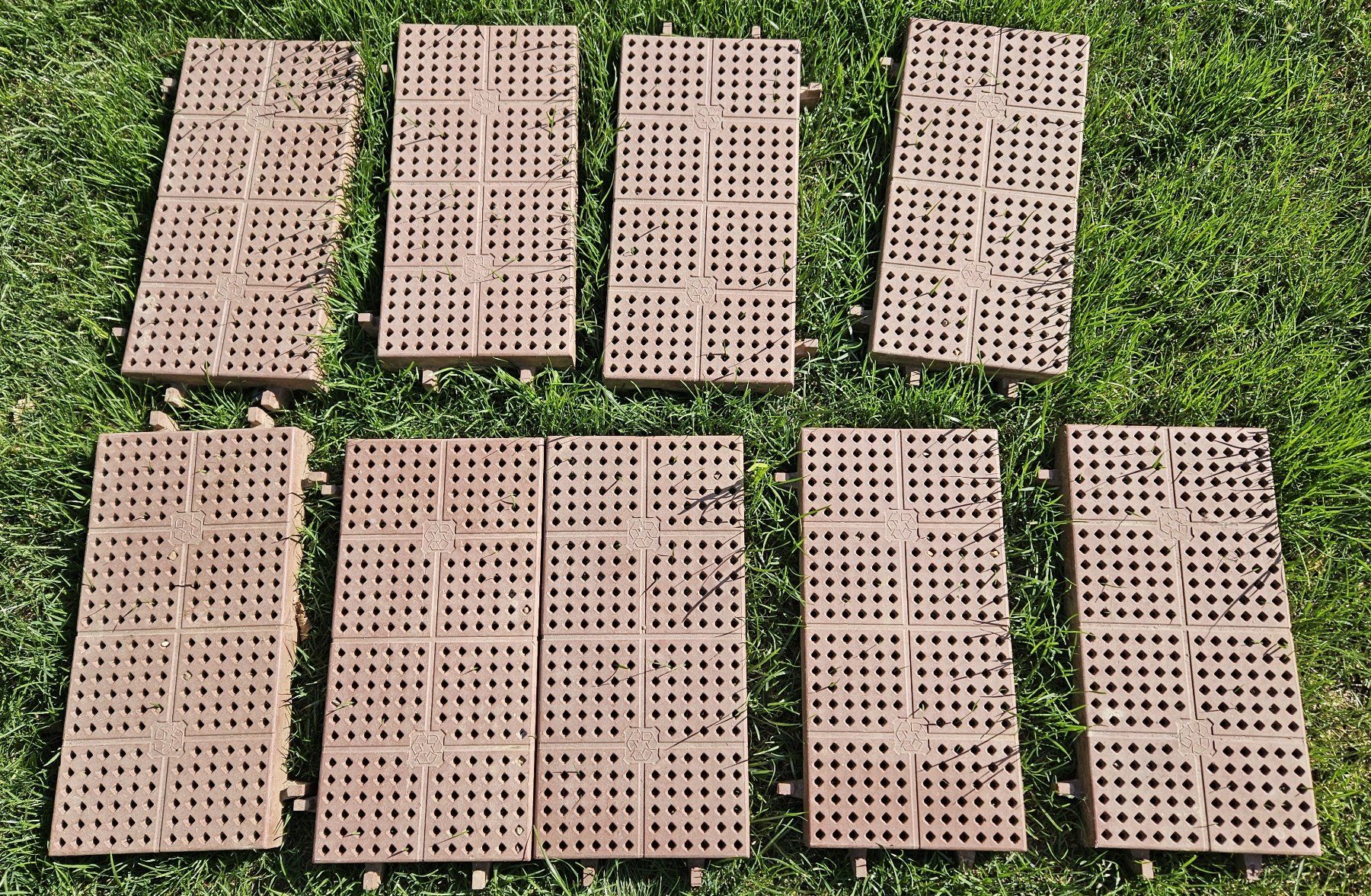 Rivestimenti per pavimenti: Gartenbeet Tritte / -platten - 9 Stück – Usato da Meilen venduto da wales01