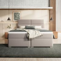 Boxspringbett ORGI 160x200 cm – Matratze, Topper, Bettkasten