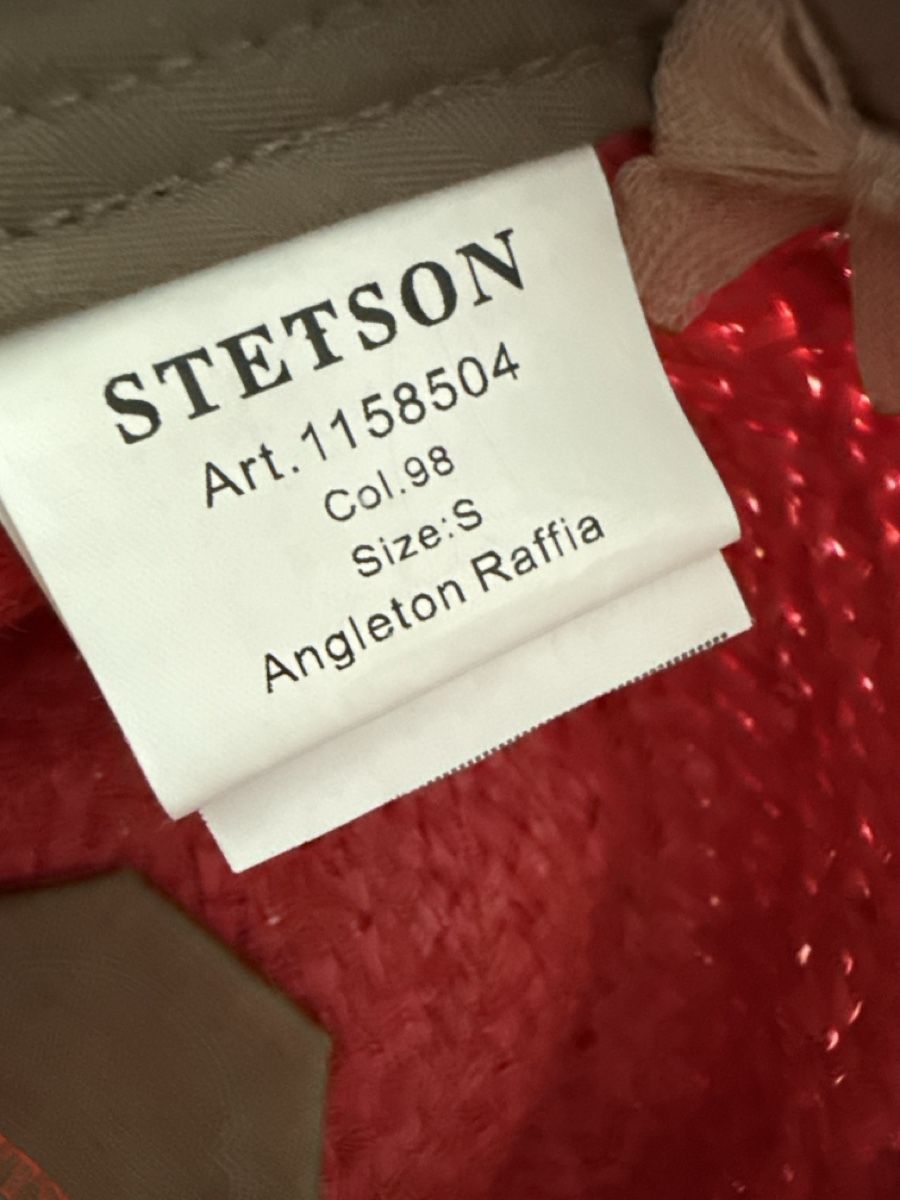 Stetson Chapeaux, bonnets & casquettes: Stetson Fedora Angleton Raffia pink Grösse S – D'occasion à St. Moritz par vika55 4