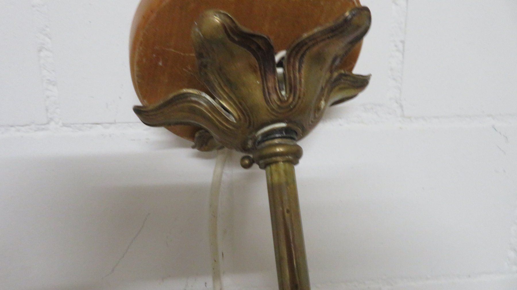 Lustres & lampes de plafonds: Deckenleuchte 3-armig Jugendstil messing – D'occasion à Wetzikon ZH par morda1954 1