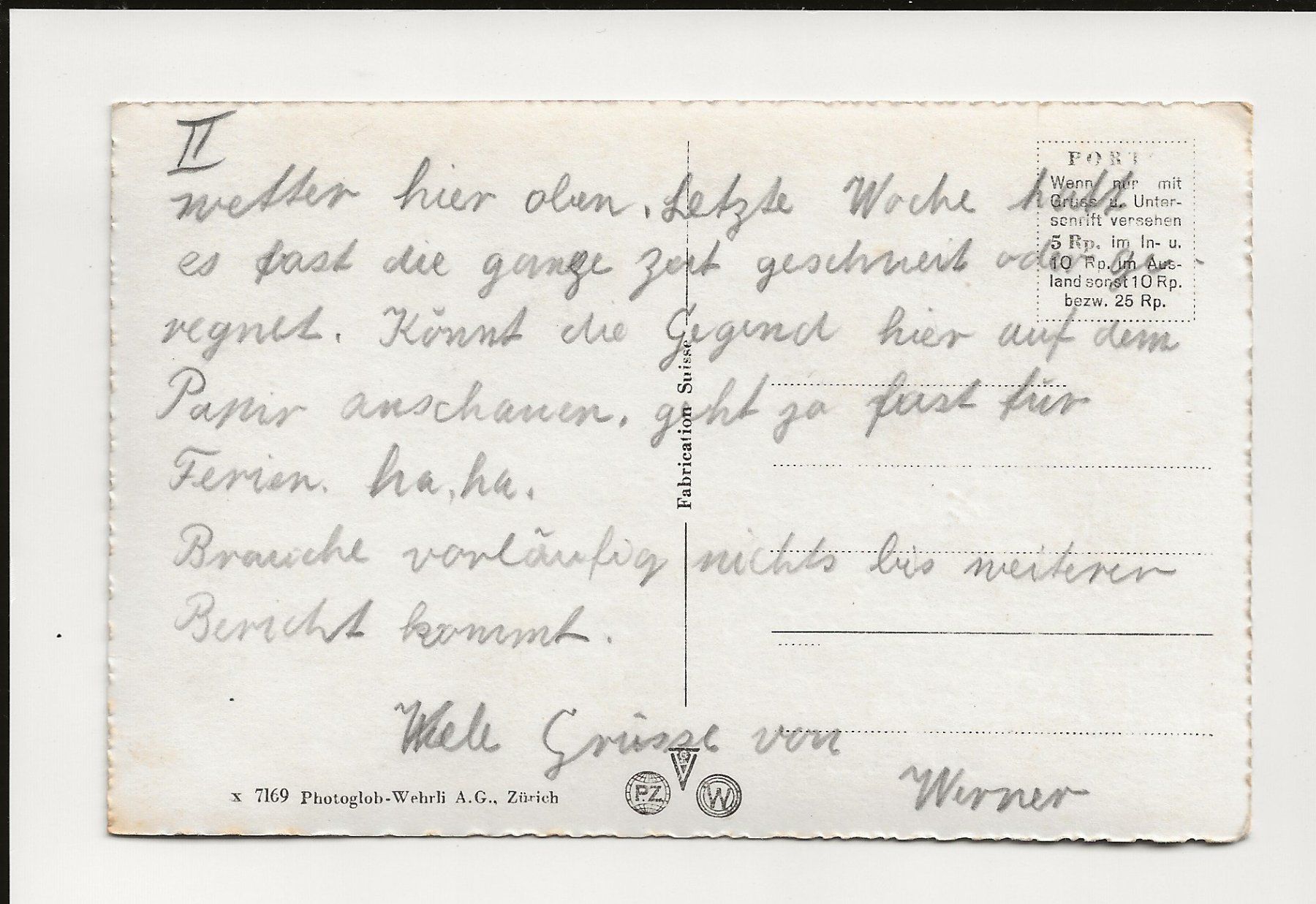 Cartoline postali: AK ca. 1950 Arosa  mit Hotel Schweizerhof – Usato da Greifensee venduto da 315WDO 1