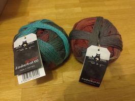 2x Schoppel Zauberball 100 Farbe Sofaecke