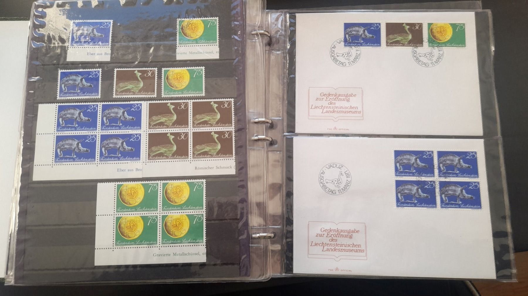 Tutti i francobolli: 1969 - 1971 Liechtenstein Sammlung – Usato da Balgach venduto da SIMEON27 3