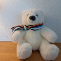 Plüsch Eisbär mit Schal