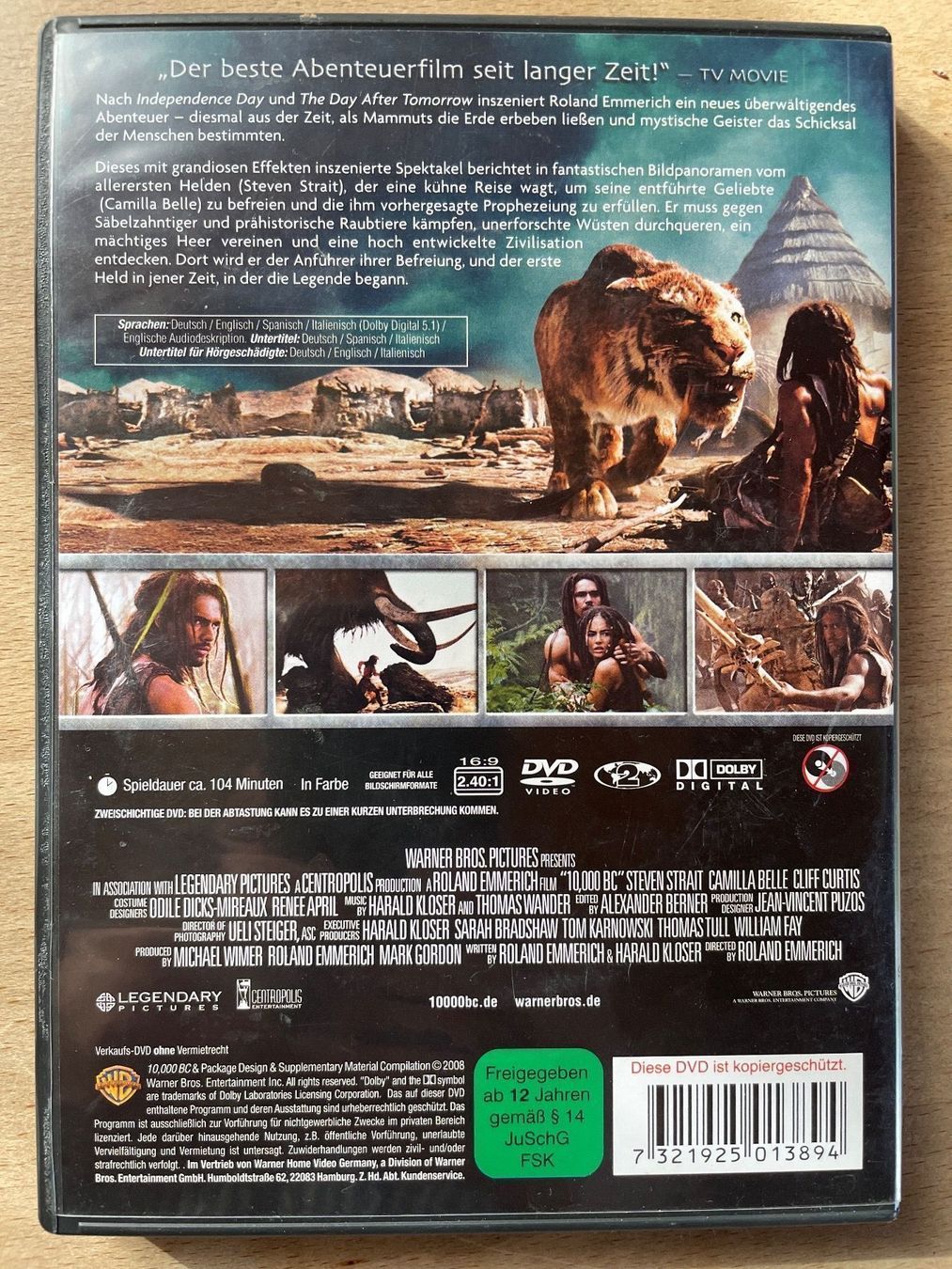 Tutti i DVDs: DVD 10.000 BC – Usato da Dettighofen (Lengwil) venduto da Dolol 1