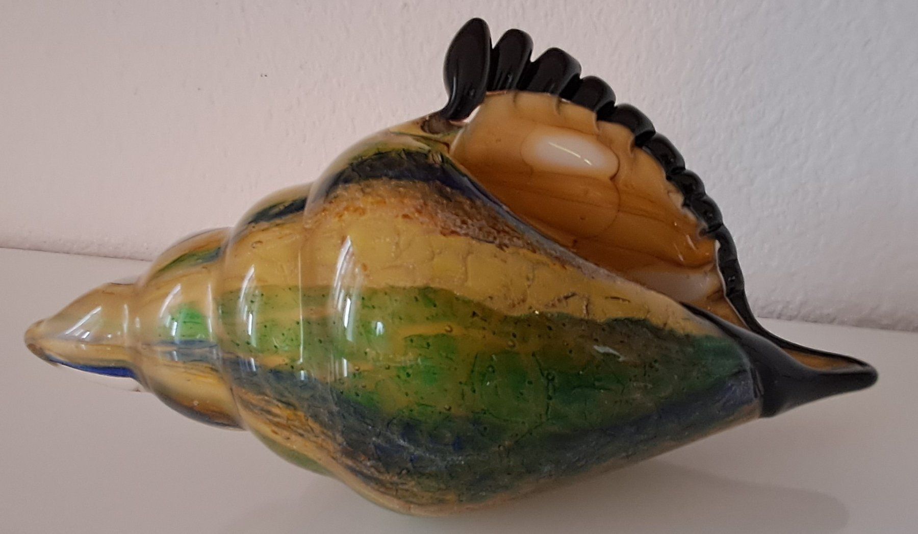 Murano Statuette: Wunderschöne Muschel aus Muranoglas – Usato da Wallisellen venduto da monbijoux009