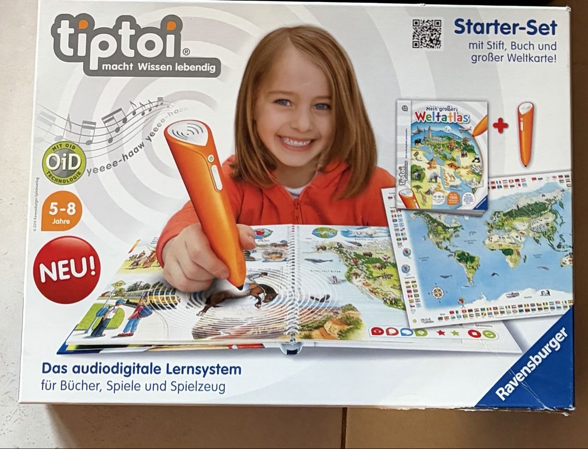 Tiptoi Giochi: Starterset Tiptoi Weltatlas – Usato da Wichtrach venduto da angizmo
