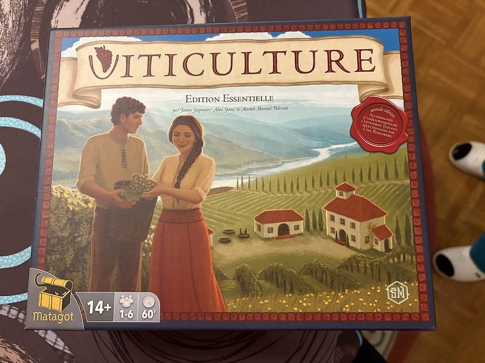 Jeu de société Matagot Viticulture - Édition essentielle (Neuf avec ...