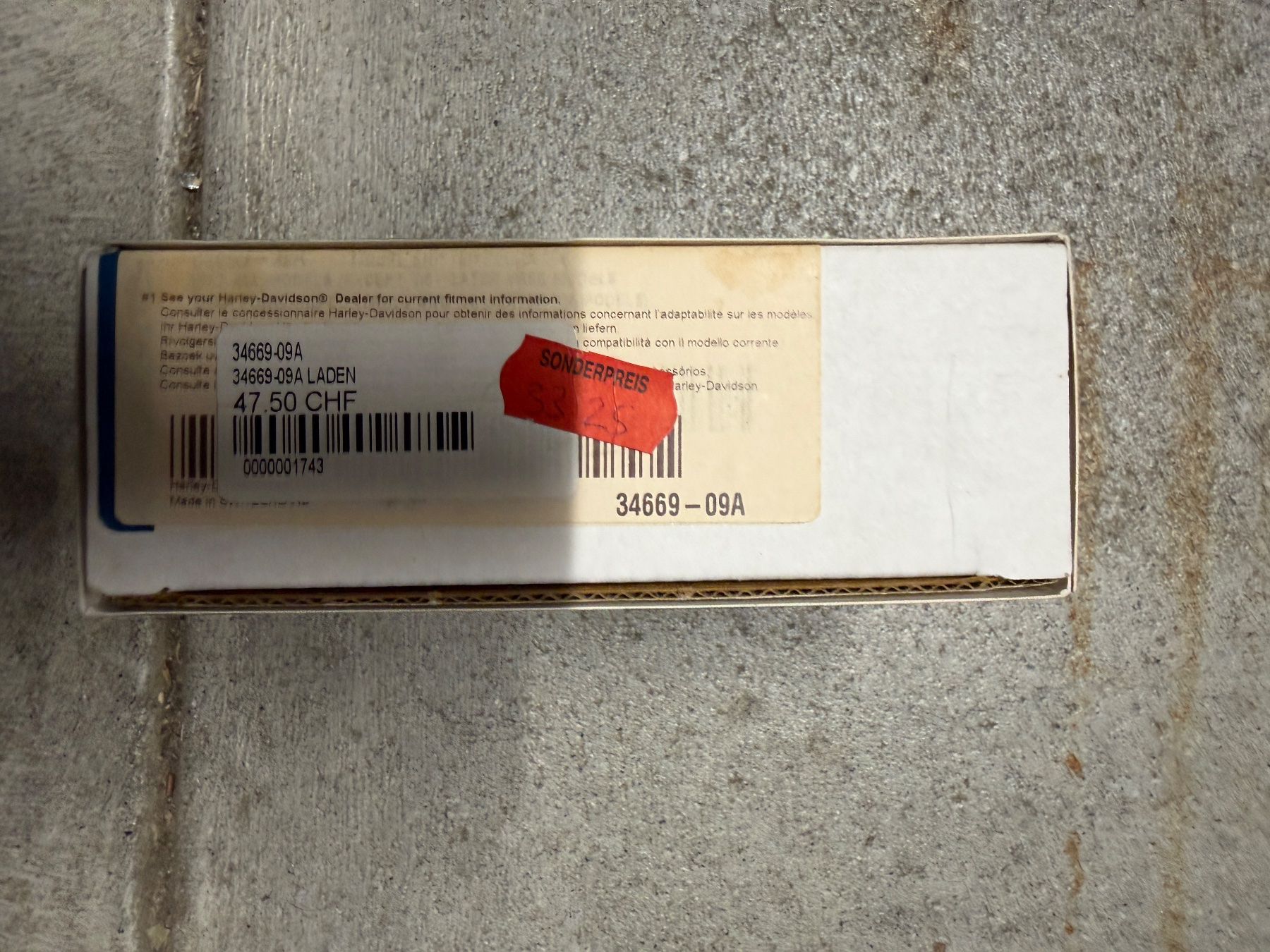Harley-Davidson Tutti i ricambio per moto: 34669-09A Harley-Davidson Shifter Peg – Nuovo e nell'imballaggio originale da Ostermundigen venduto da jas_9j7d 2