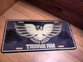 Blechtafel Trans AM
