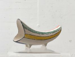 West German Keramikvase Delhi von Bodo Mans für Bay, 1960er