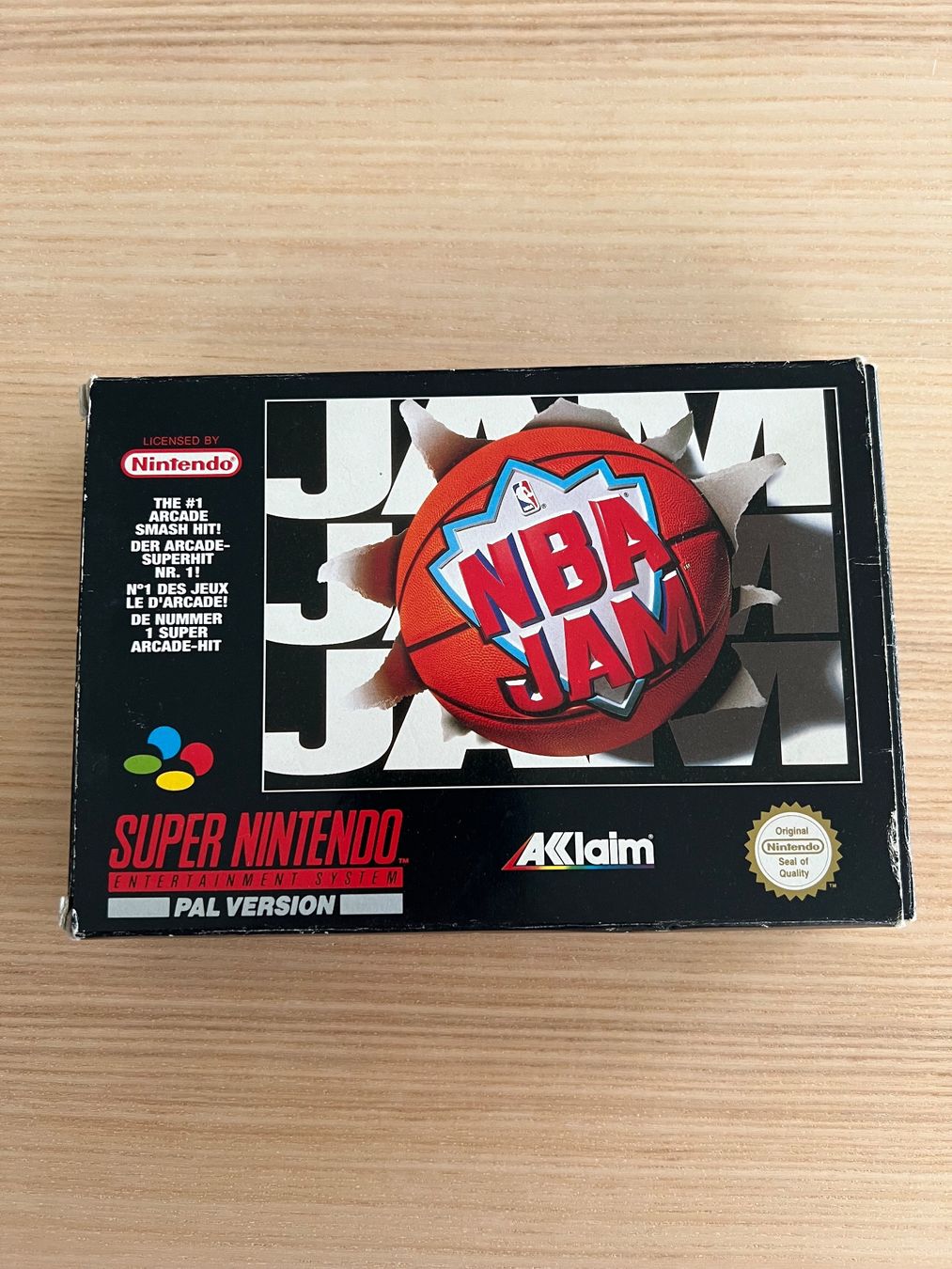 Giochi: Super Nintendo: NBA JAM - Originalverpackung, Top Zustand... – Usato da Männedorf venduto da Armando76