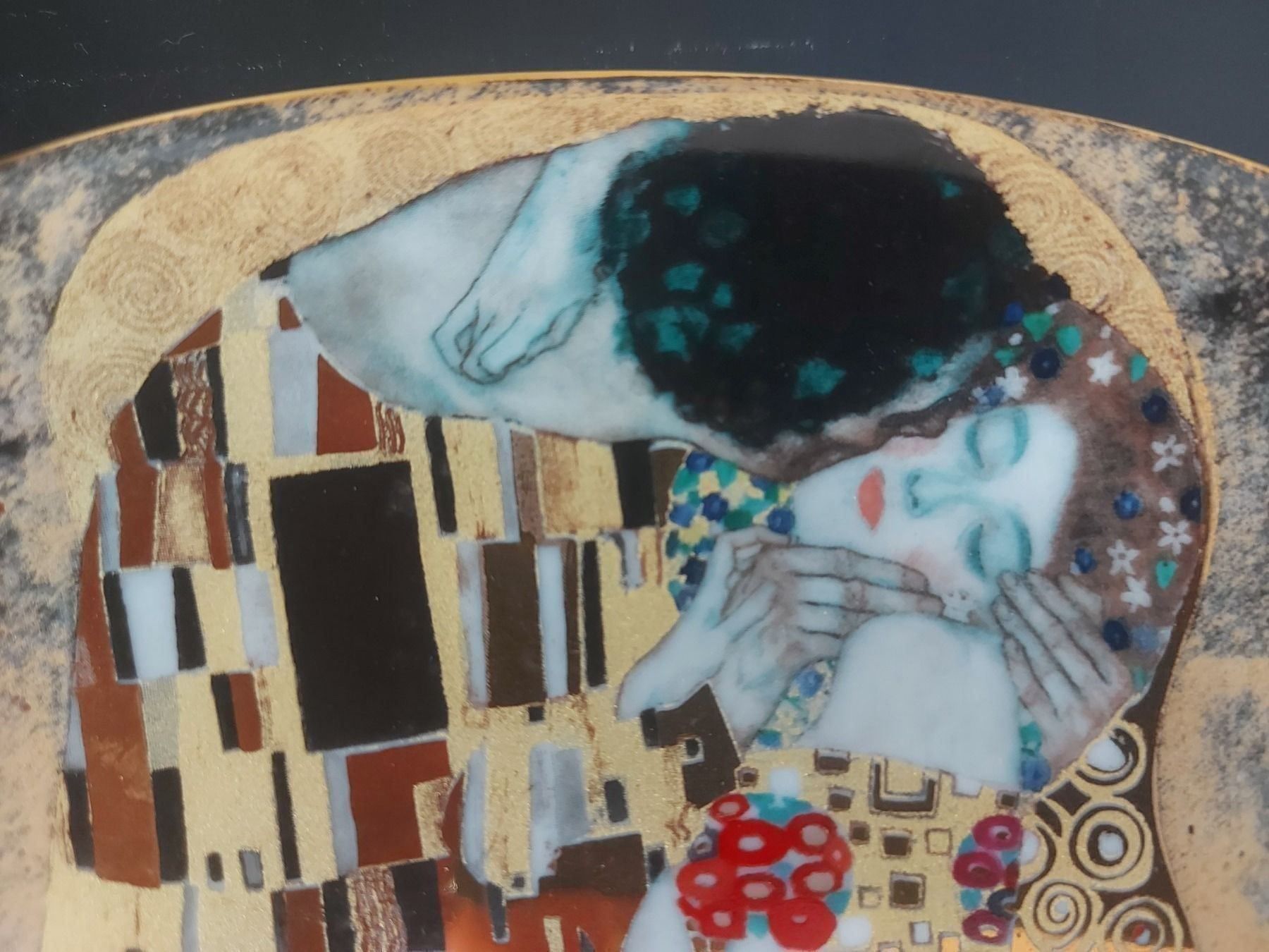 Piatti: Der Kuss Gustav Klimt Kunstteller 1990 – Usato da Pfäffikon ZH venduto da eric0113 1