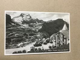 Klausen Passhöhe Hotel Stempel stark belebt