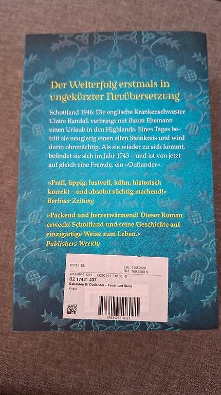 Libri: Outlander Feuer und Stein – Usato da Aefligen venduto da helinae90 1