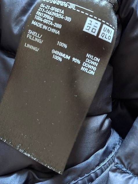 Giacche: Ultralight Down Jacker von Uniqlo dunkelblau Grösse S – Usato da Bern venduto da Delirious 3