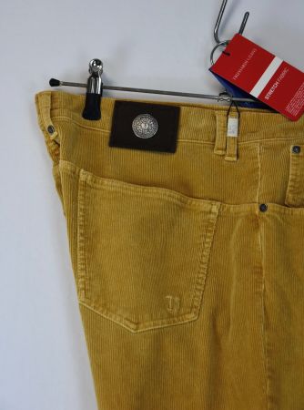 Trussardi Herren Hose/Manchesterhose/LP:259Fr/gelb/Gr.56/NEU