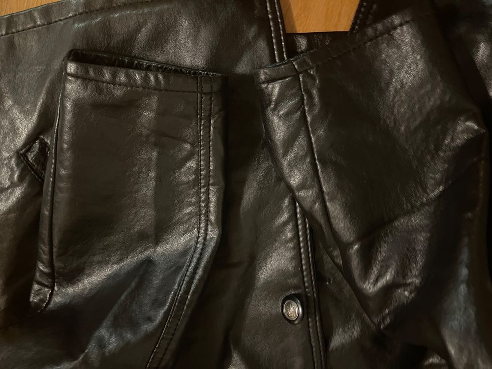 Giacche: Lederjacke GF Ferre Lederjacke schwarz Gr. S Vintage Italien – Usato da Rüschlikon venduto da Lajniii 9
