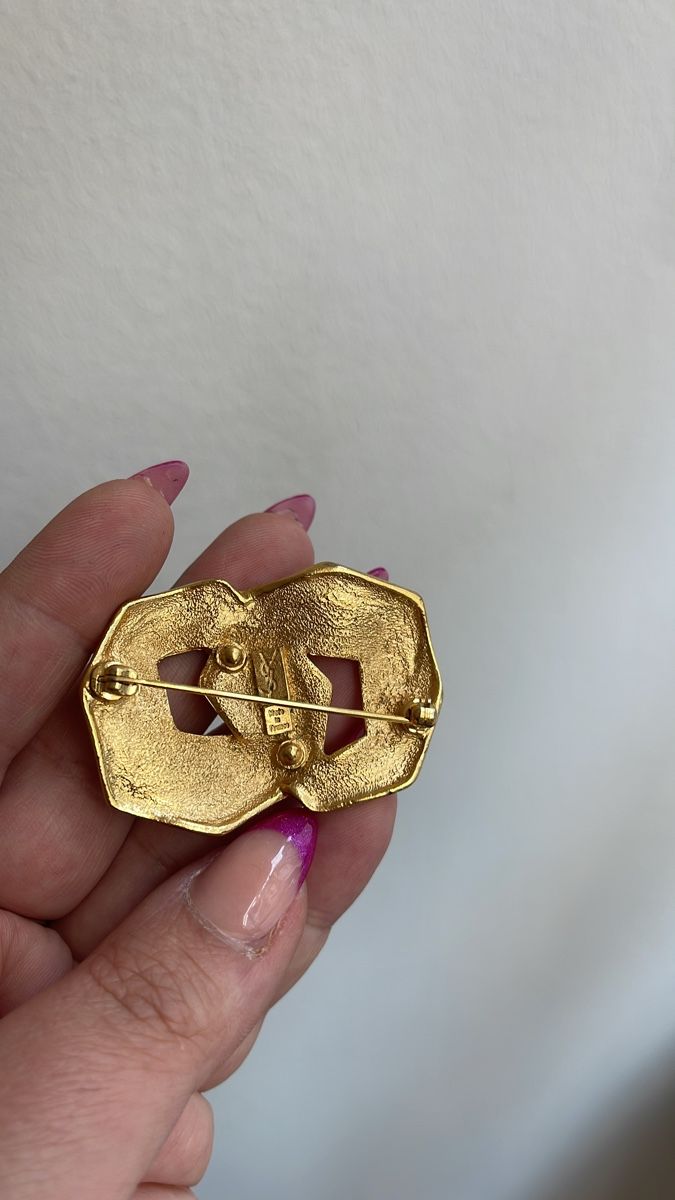 Saint Laurent Spille & Fermagli: Broche Yves saint Laurent – Usato da Lausanne venduto da Mode_350 1