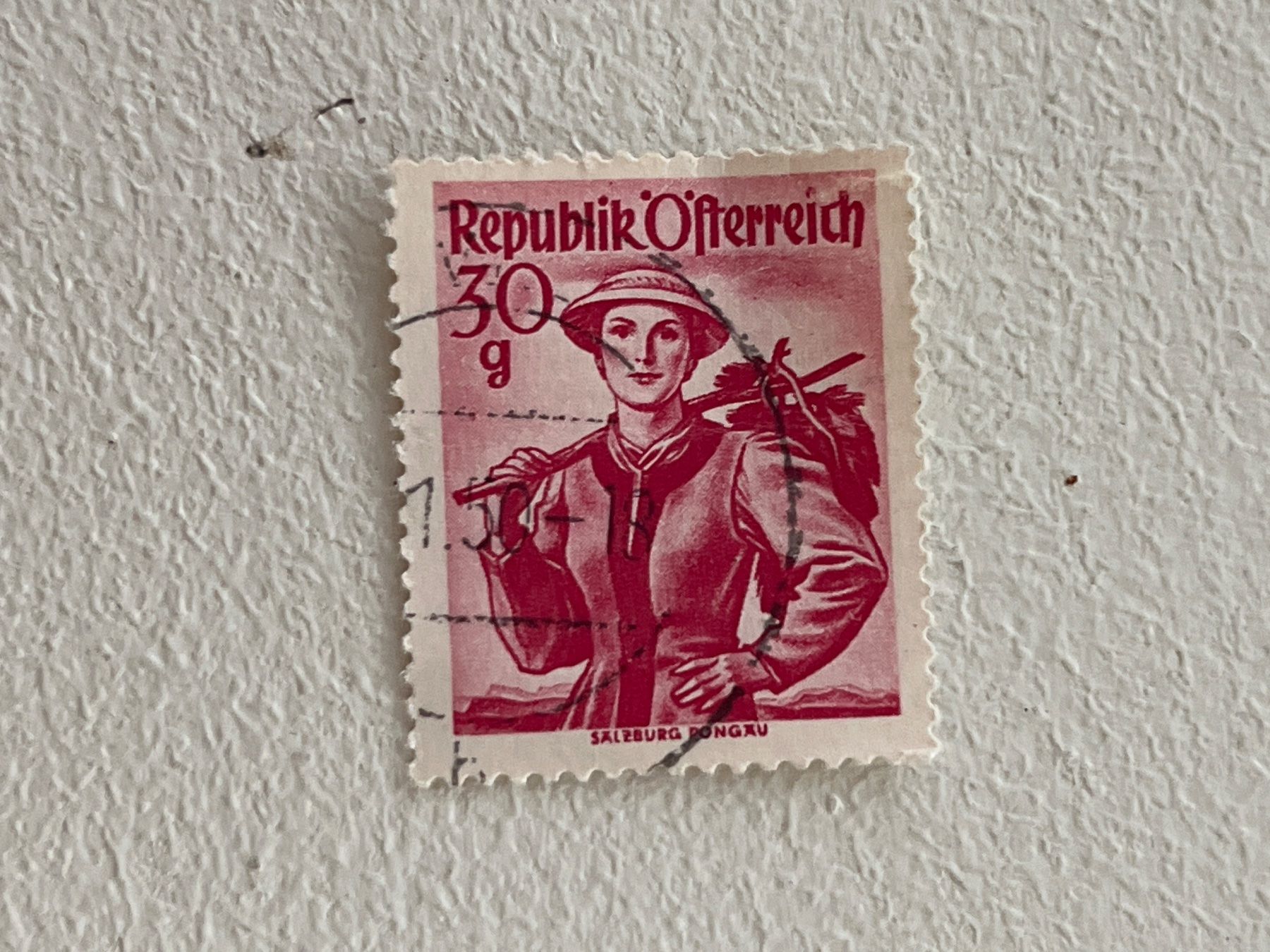 Alle Briefmarken: Österreich Briefmarke – Gebraucht aus Chiasso von AzenYa