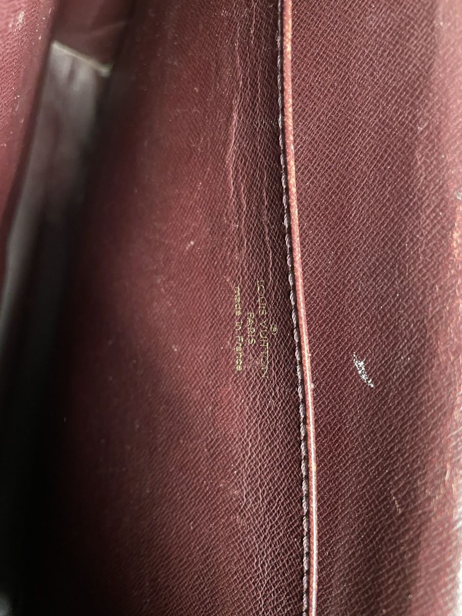 Louis Vuitton Koffer & Taschen: Aktentasche Louis Vuitton bordeaux Leder – Gebraucht aus Zürich von ricardiniho 8