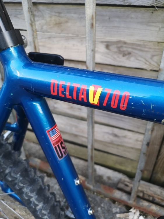 Cadre VTT Cannondale Delta V700 – 19,5 Pouces – Fourche Tête De Lit – Aluminium