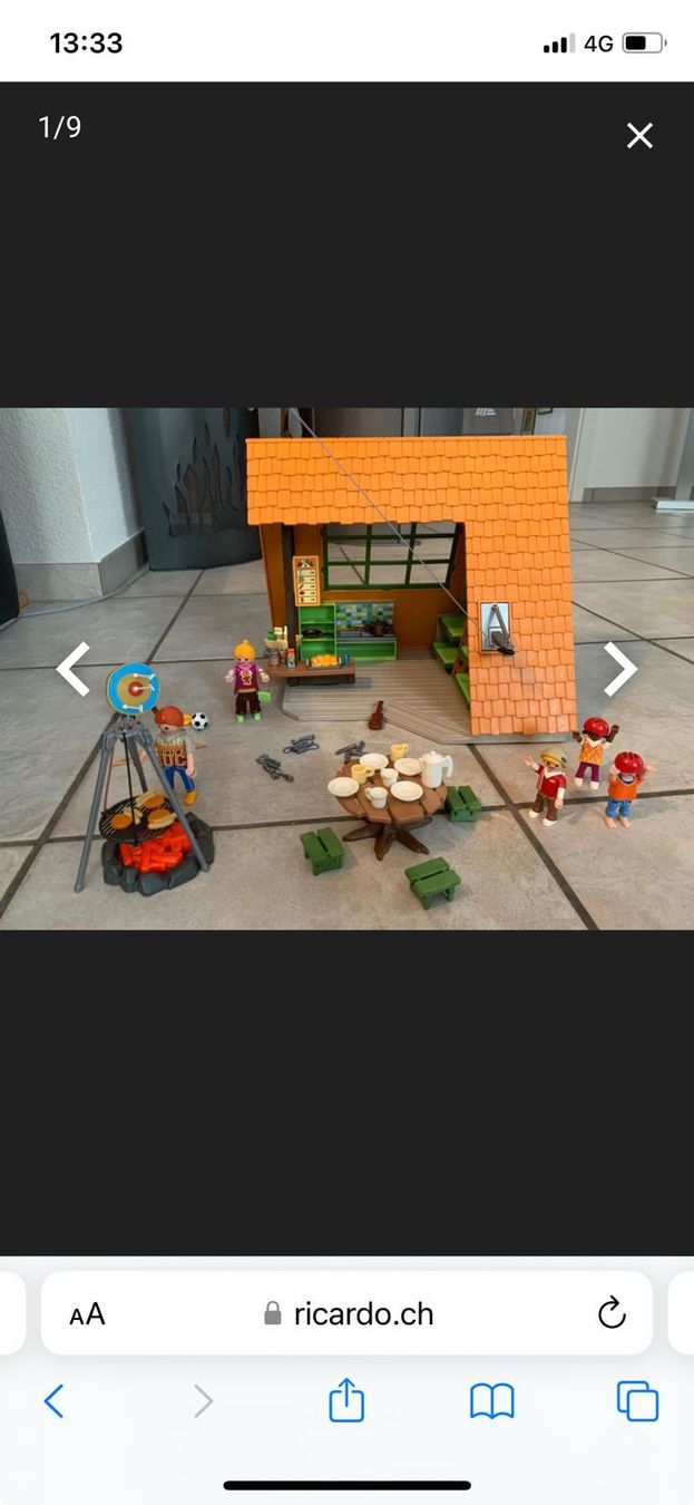 Playmobil Giocattoli: Playmobil pfadihütte – Usato da Pfeffingen venduto da Purzzeli