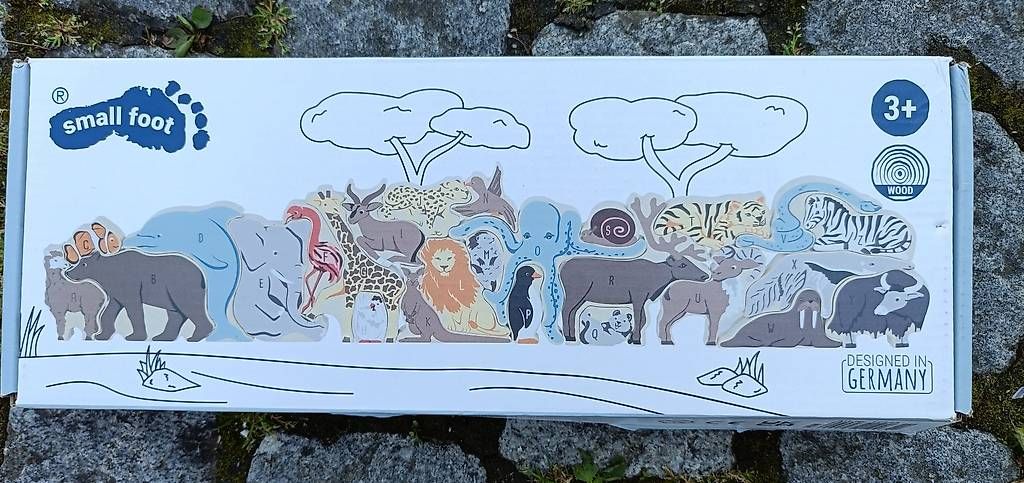 Puzzle: small Foot ABC-Puzzle Educate aus Holz, ab 3+ – Usato da Münchenstein venduto da Bouba3