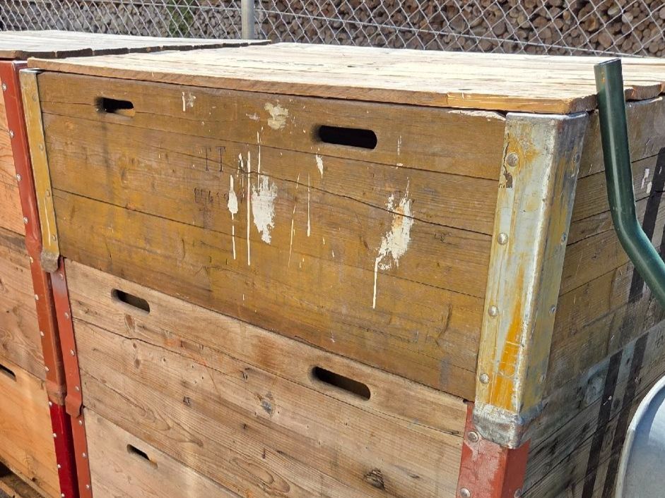 Articoli in legno: 1 Palettenrahmen mit Holzreste- Kanthölzer-  gemischt – Usato da Oberhasli venduto da General-Dealer 2