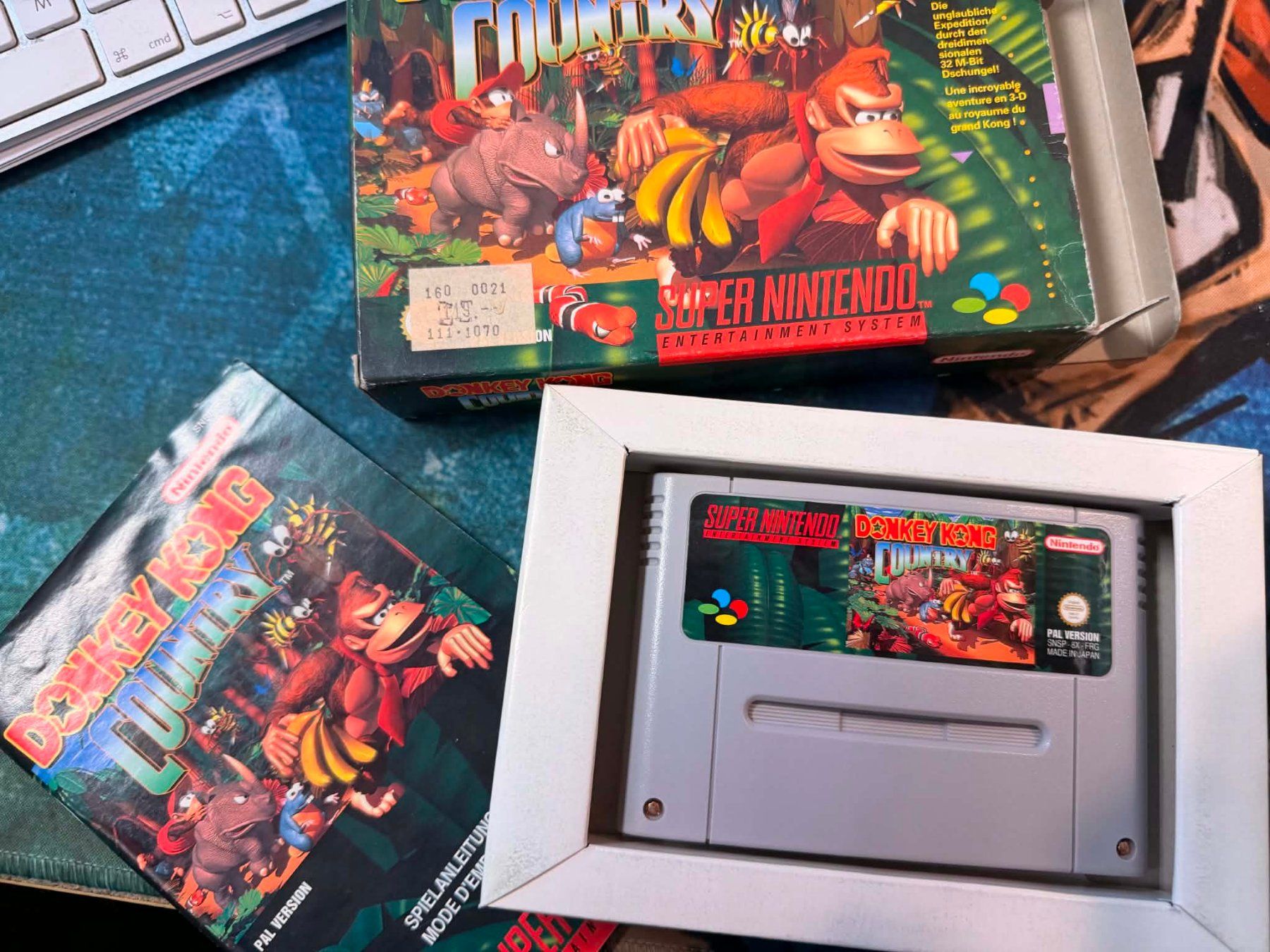 Nintendo Giochi: Donkey Kong Country Super Nintendo – Usato da Giubiasco venduto da Ticinerd 2