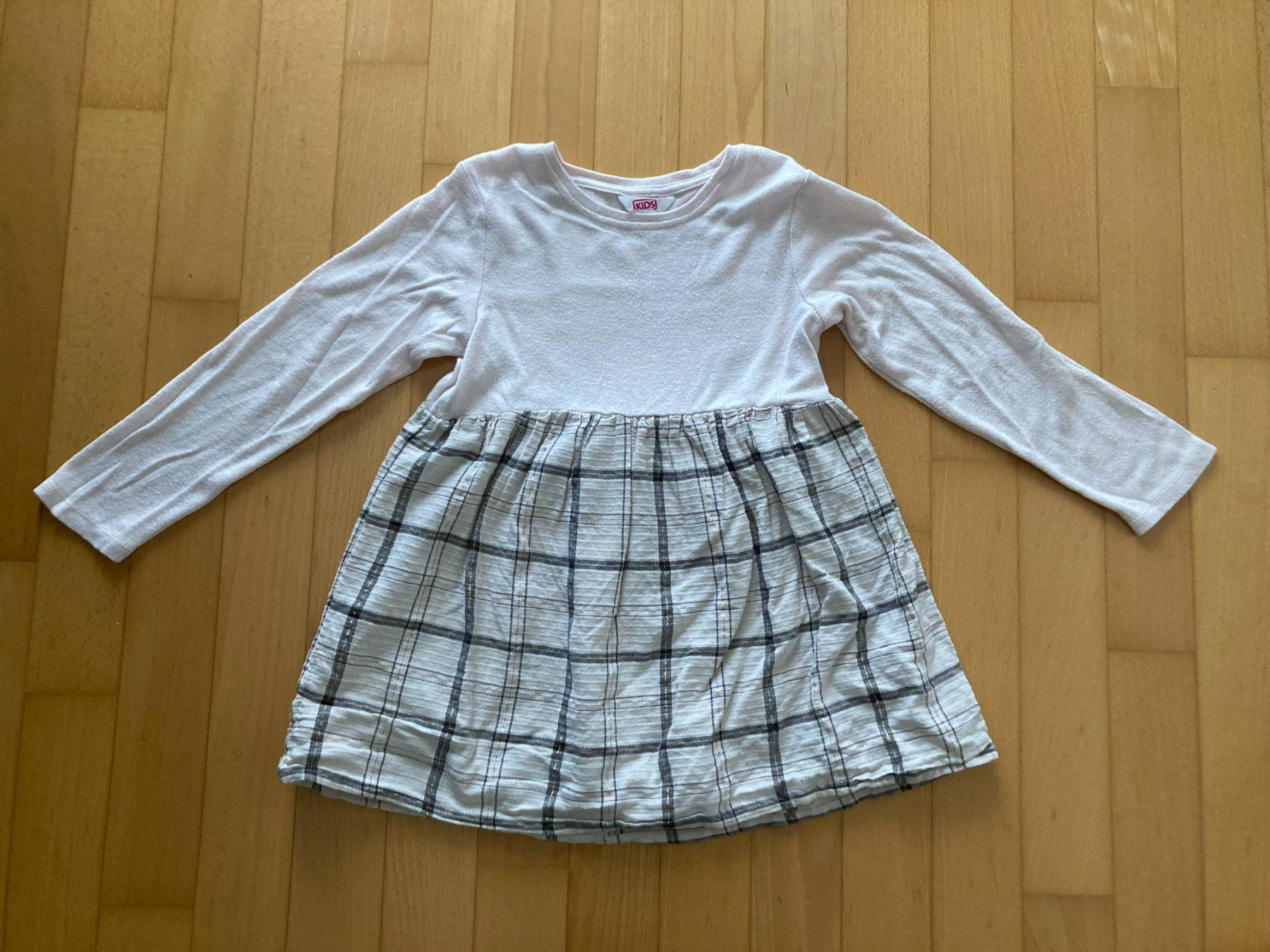Vestiti & Gonne: Kleid gold /schwarz karriert – Usato da Muttenz venduto da Juvenile33