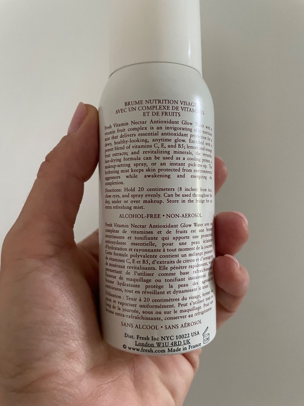 Sephora Make-up: Fresh Vitamin Nectar Antioxidant Face Mist 100ml. Neu – Nuovo e nell'imballaggio originale da Zürich venduto da deruja 1