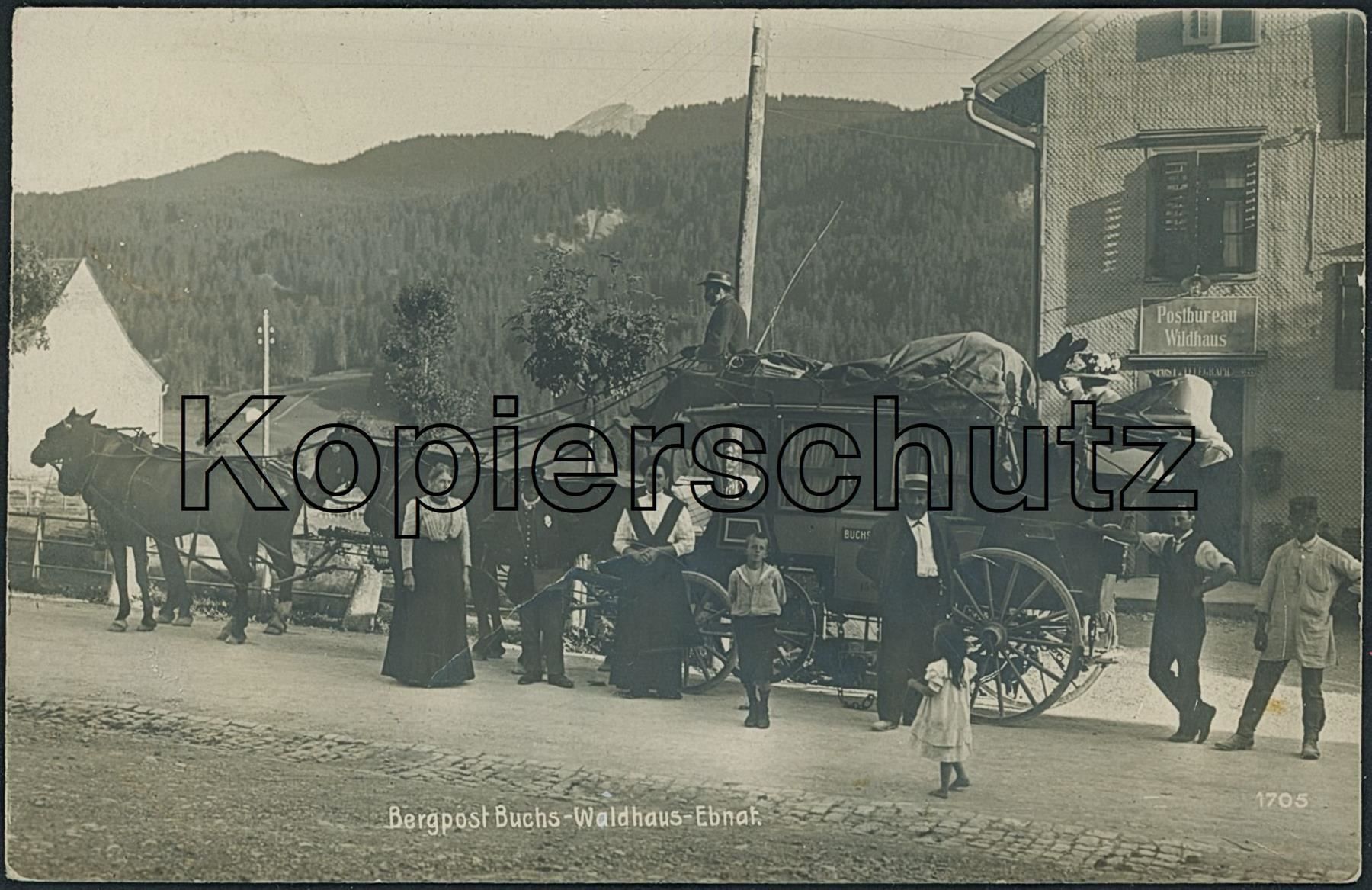 Cartoline postali: SG Wildhaus - Post - Postkutsche – Usato da Schindellegi venduto da dolpitz