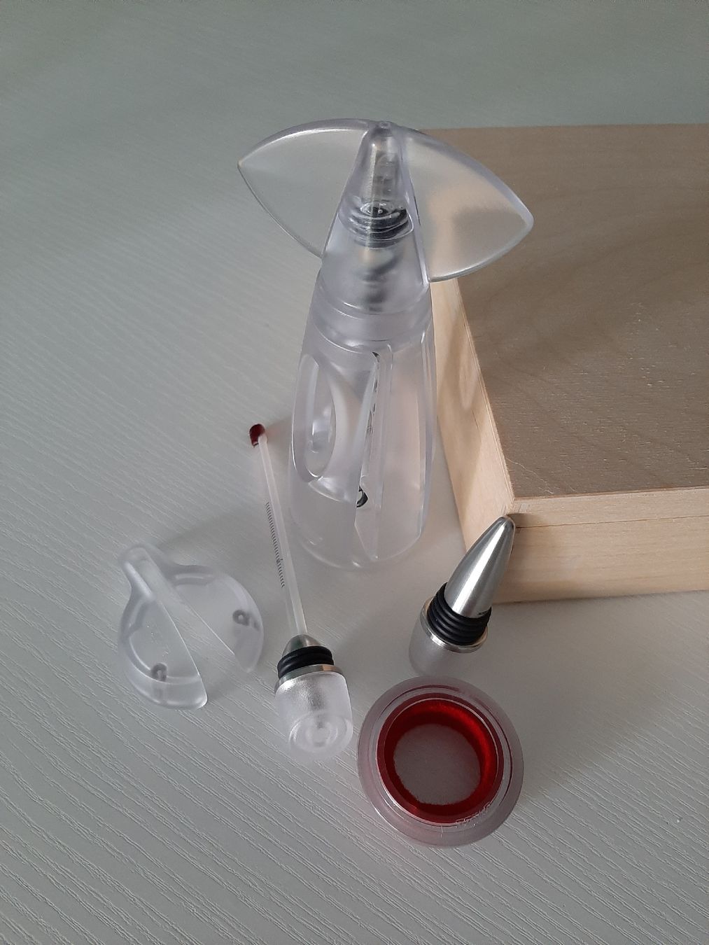 Apribottiglie & Tappi per chiusura: Weinset 5teilig von Zyliss – Nuovo e nell'imballaggio originale da Hochdorf venduto da Amazone0 1
