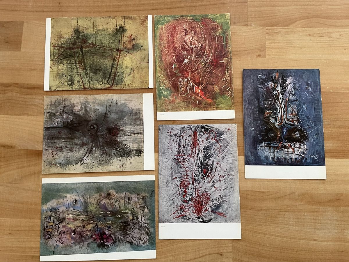 Cartoline postali: AK mit Kunst von Wols – Usato da Rümlang venduto da euqinom16