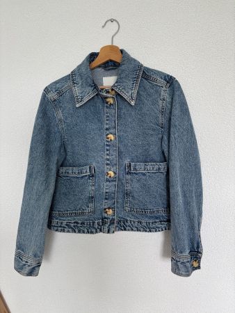 Jeansjacke H&M blau Grösse XS guter Zustand