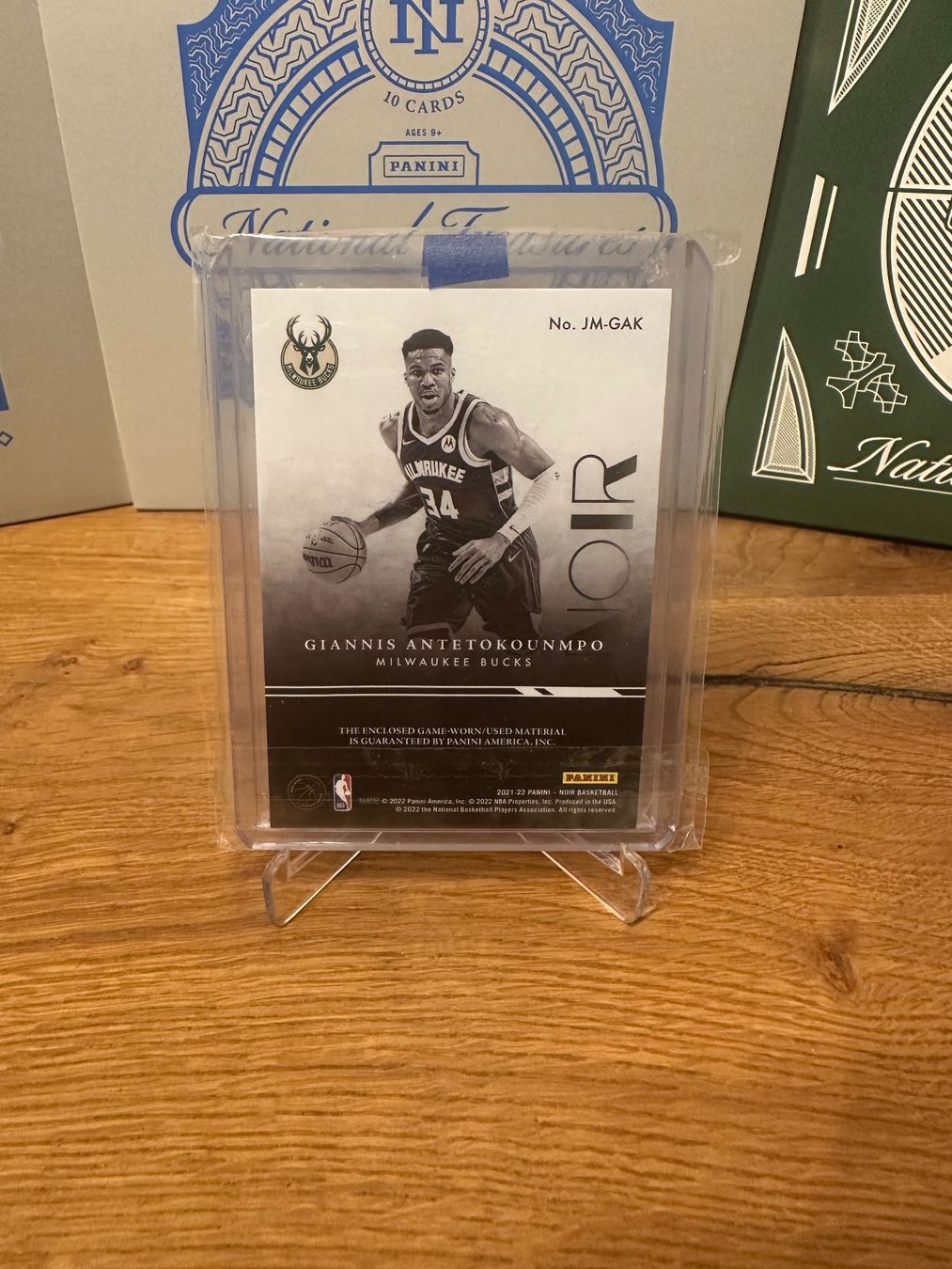 Nba Carte collezionabili: Giannis Antetokounmpo noir patch /99 – Usato da Vullierens venduto da Gaara04 1