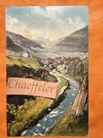 1922 Gotthardstrasse.  Andermatt mit Reuss 
