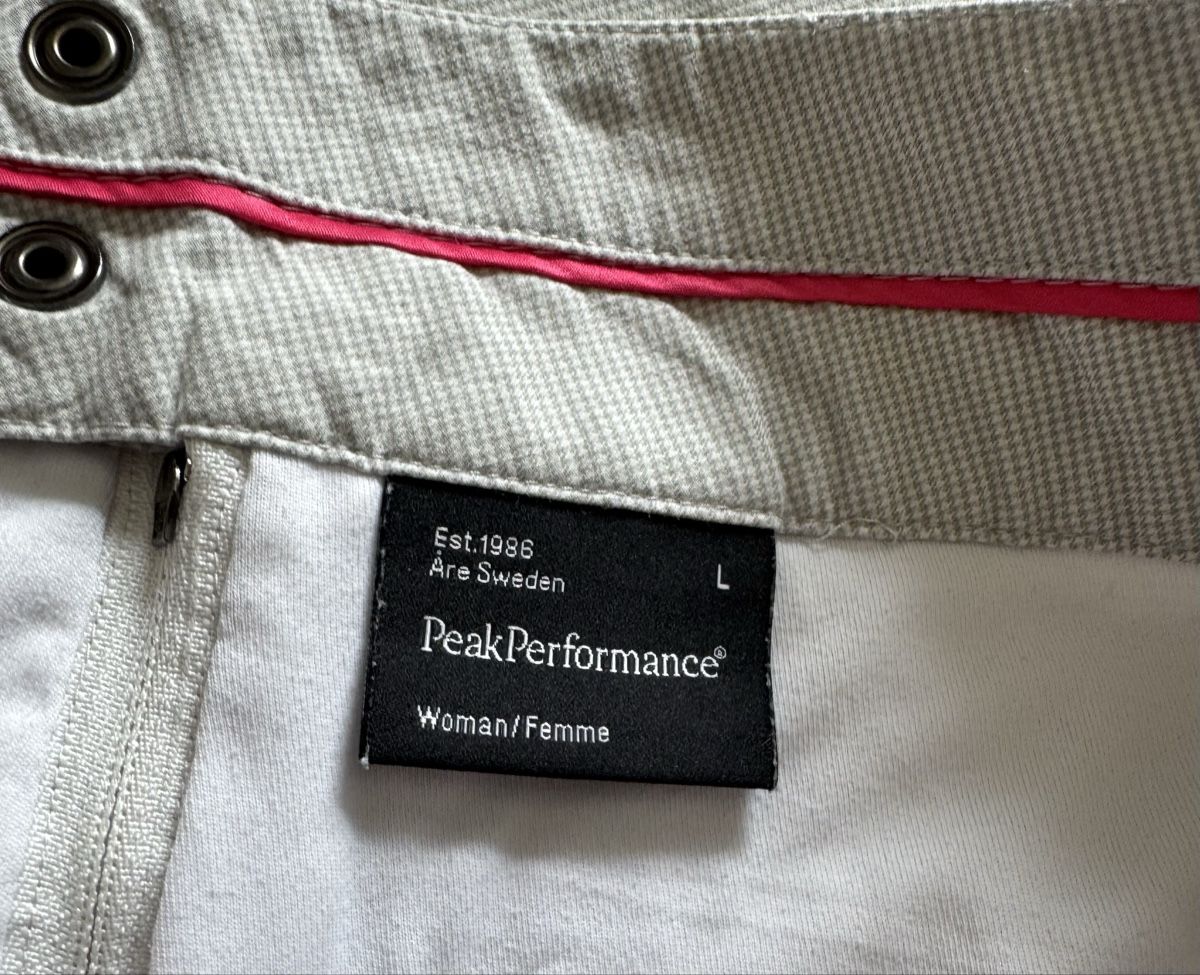 Peak Performance Gonne: Jupe  Golf Peak Performance  L coton écru – Usato da Nyon venduto da Ymel 4