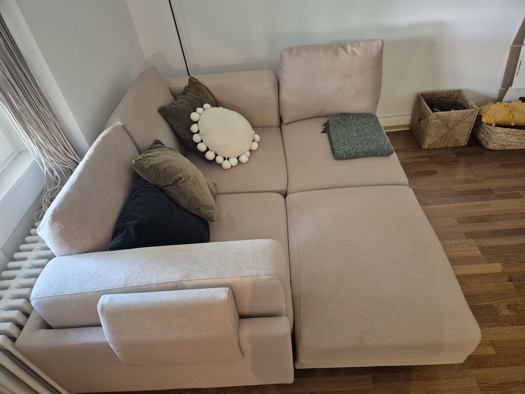 Livom Divani: Modulares Sofa Donna 4-Sitzer mit Schlaffunktion – Usato da Basel venduto da Eddimor 2