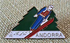 C125 - Pin Skispringer Andorra