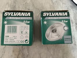 2 Leuchten BriteSpot Es111TM 35 w, Gx10