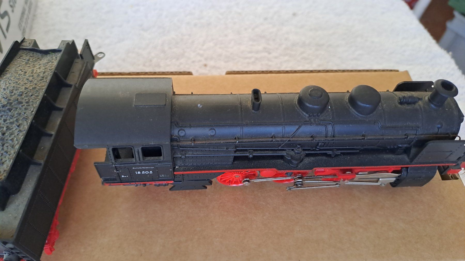 Lima Modellini di ferrovie: Lima Dampflok BR 18 H0 GL/14 – Usato da Winterthur venduto da Riebeli333 4